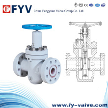 API 6A Flow Line Vanne de fonte en fonte